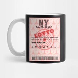 04-05-2024 Northeast Earthquake Power-Shake NY Lotto Ticket Mug